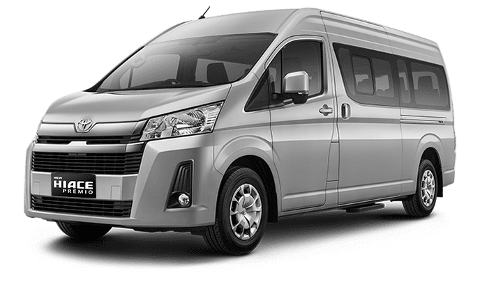 Sewa Toyota Hiace Premio Jogja – Van mewah dan nyaman untuk perjalanan keluarga besar atau rombongan di Yogyakarta